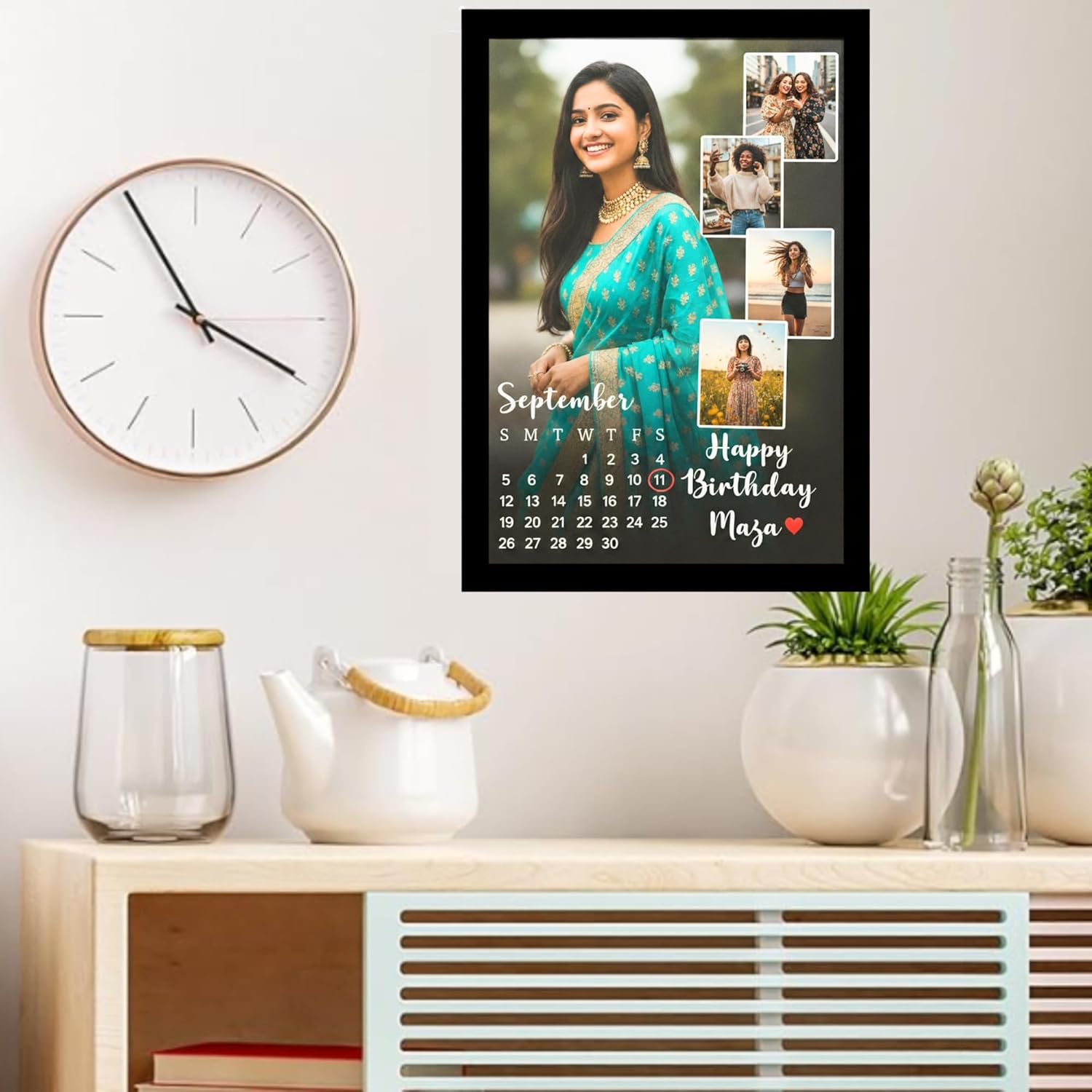 Customizable Birthday Photo Collage Frame - Image 2