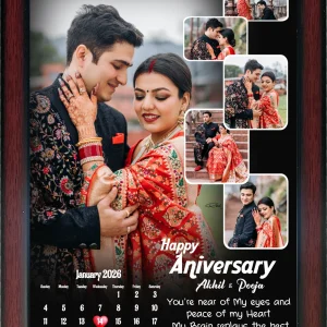 Customizable Anniversary Photo Collage Frame